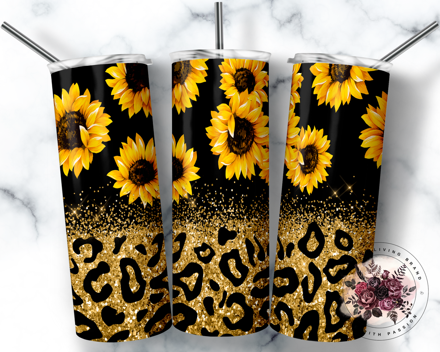 Sunflowers & Leopard