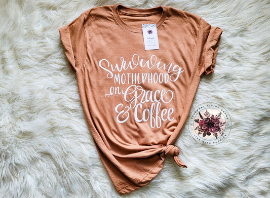 surviving motherhood on grace and coffee